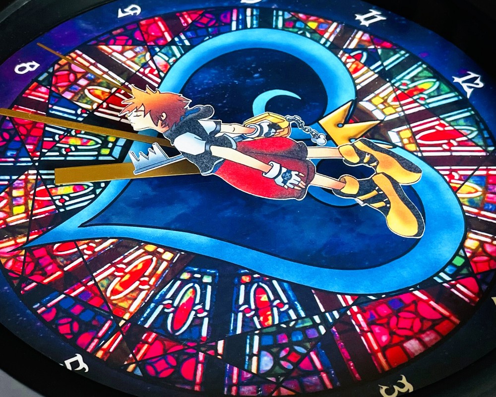 Kingdom Hearts Clock - Video Game Clock