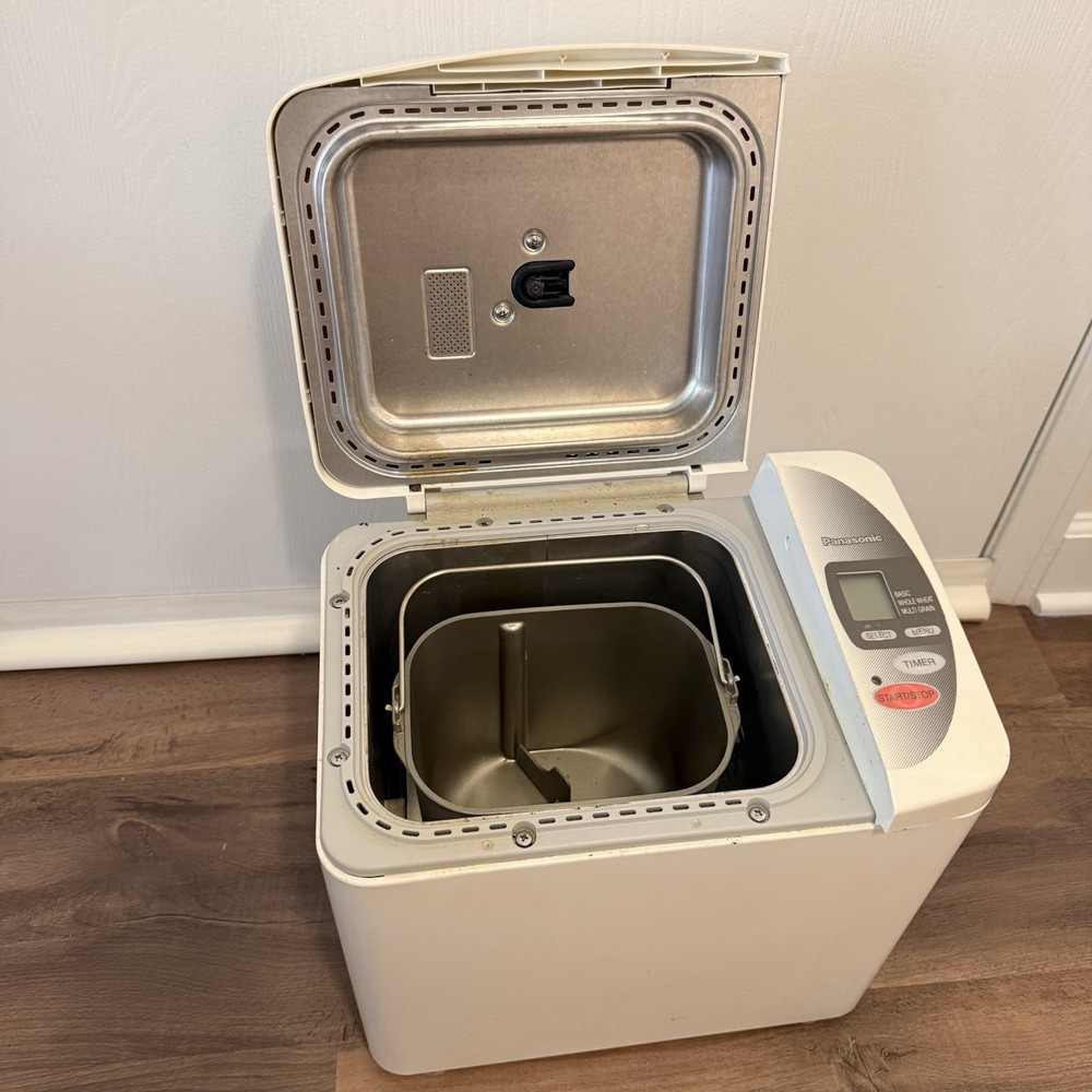 Panasonic SD-YD200 Automatic Bread Maker White 550W Multi Grain Whole Wheat