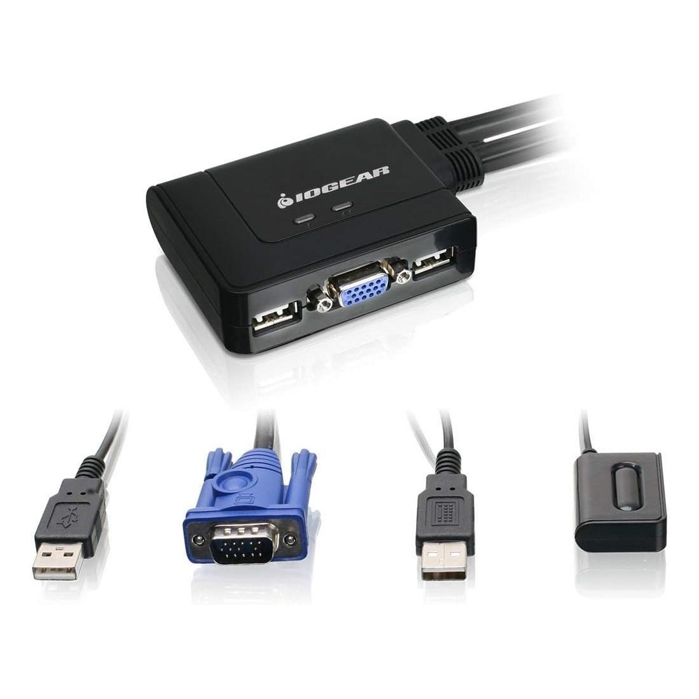 IOGEAR GCS22u 2-Port USB KVM Switch