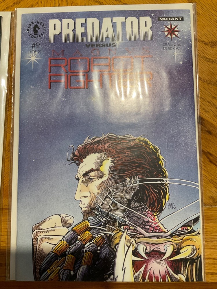 Predator vs Magnus Robot Fighter 1-2