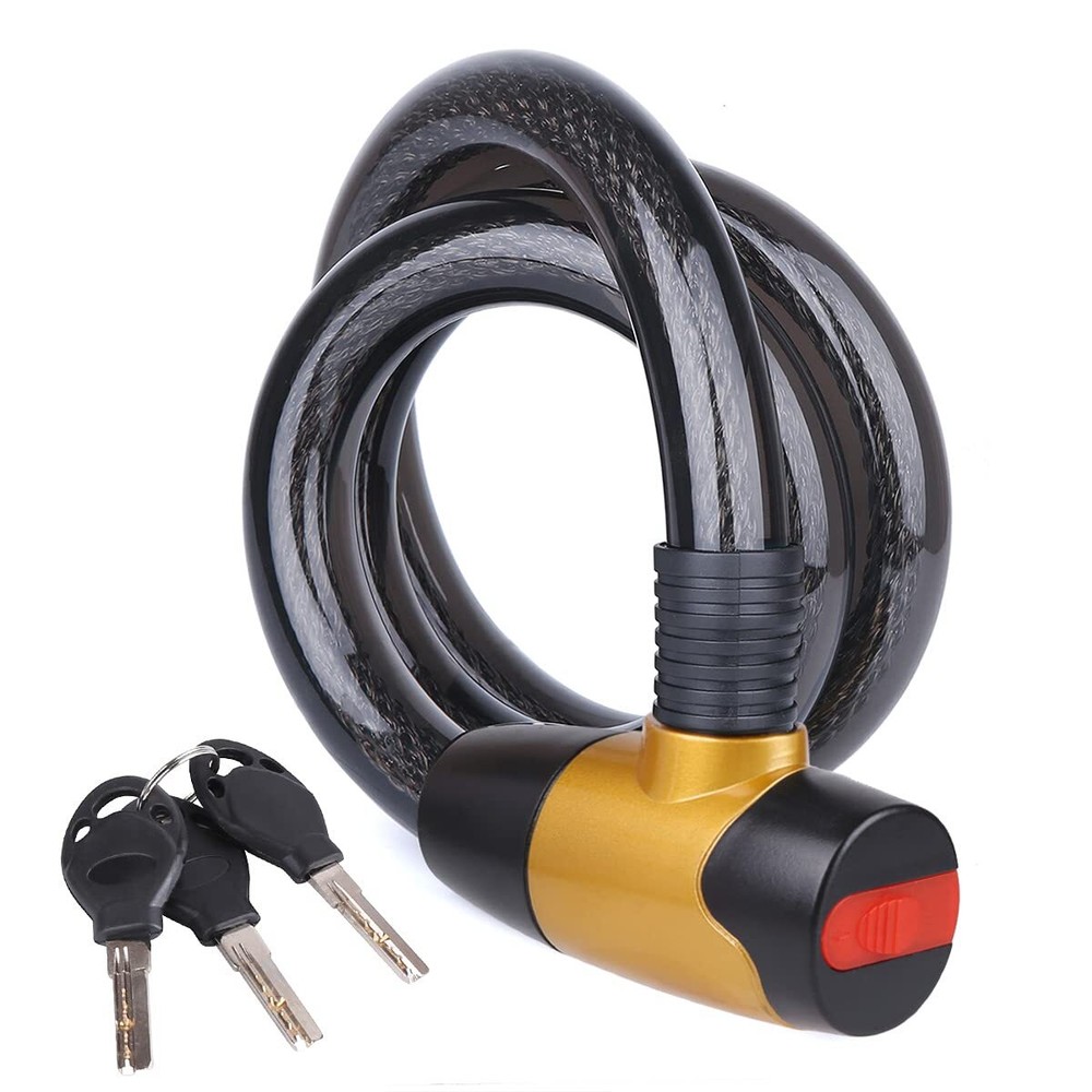 Cable Lock，Bike Lock，Motorcycle LockLock Warehouse Gate Very Strong.