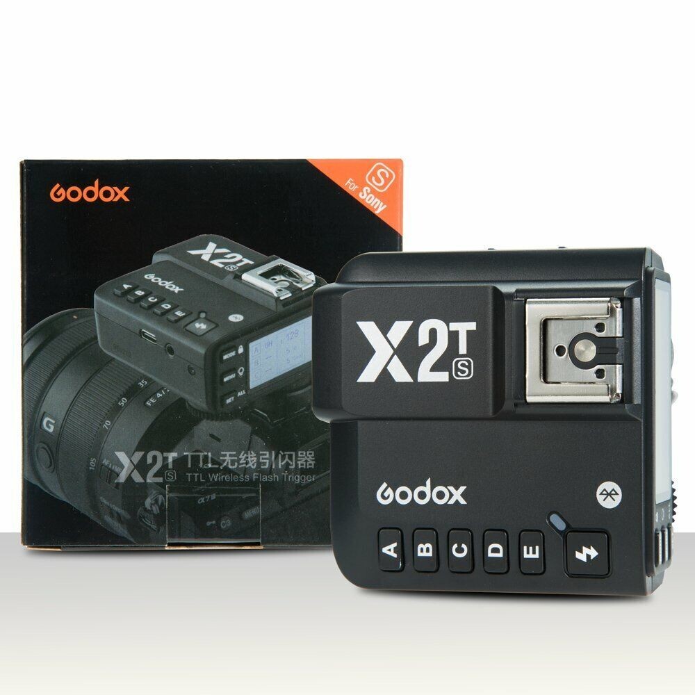 Godox X2T-S 2.4G Wireless TTL HSS Flash Speedlite Bluetooth Trigger For Sony New