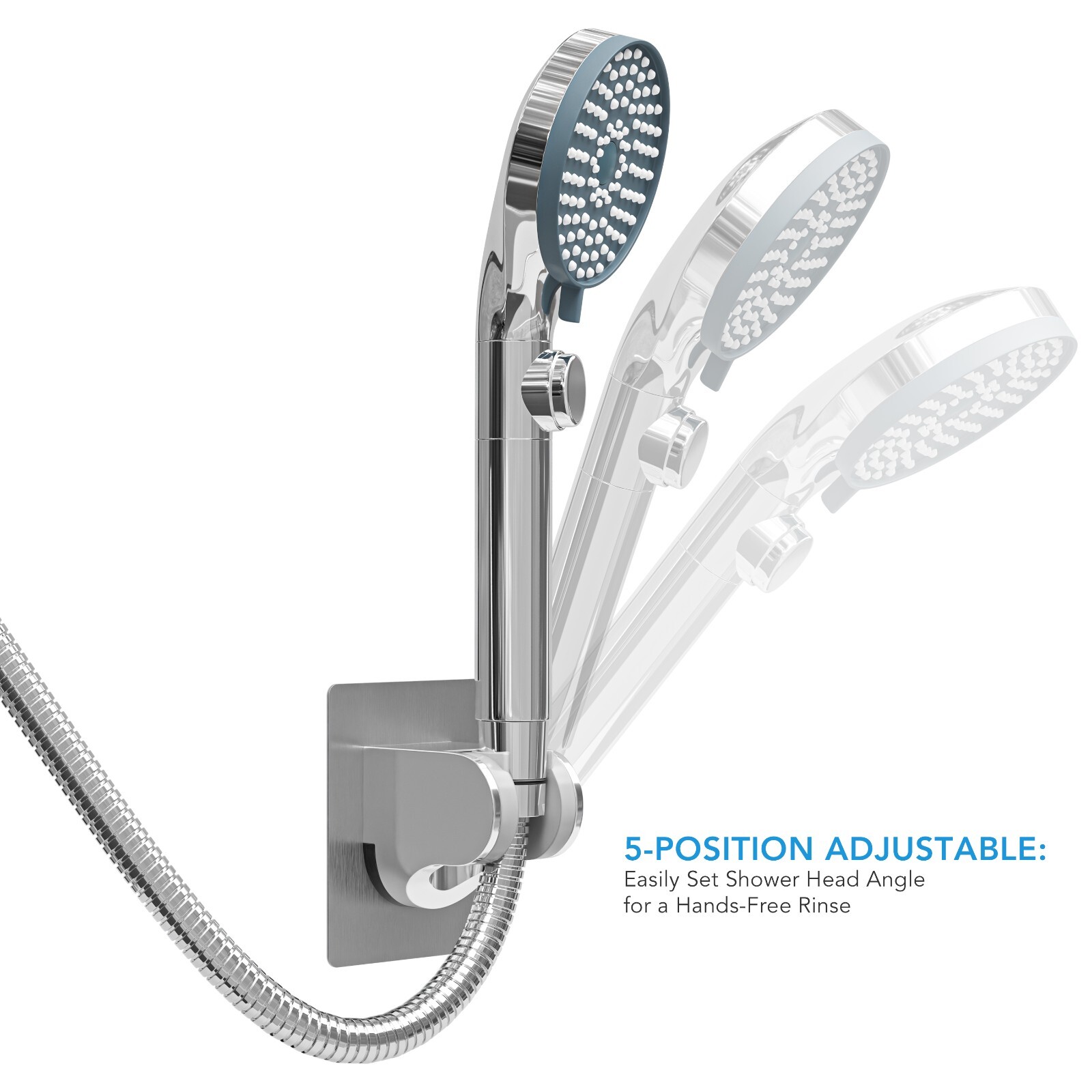 RV Shower Head with Hose and On Off Switch Camper Water Saving and High Pressure