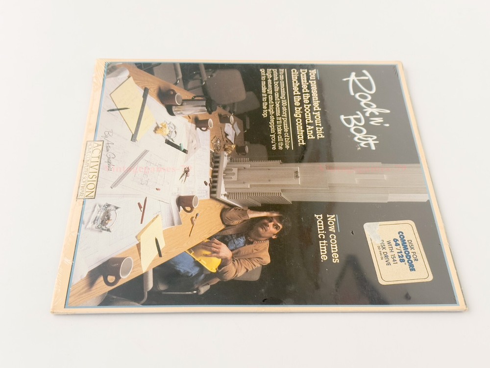 Rock'n'Bolt - Activision - 1985 / Commodore 64 - Sealed