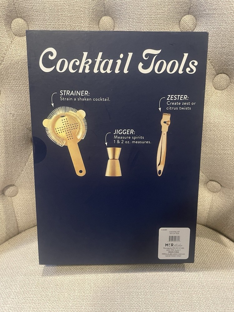 MFR Studio Essential Cocktail Tools For Aspiring Mixologists