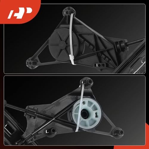 Power Electric Window Regulator Without Motor Compatible with Audi A3 Quattro