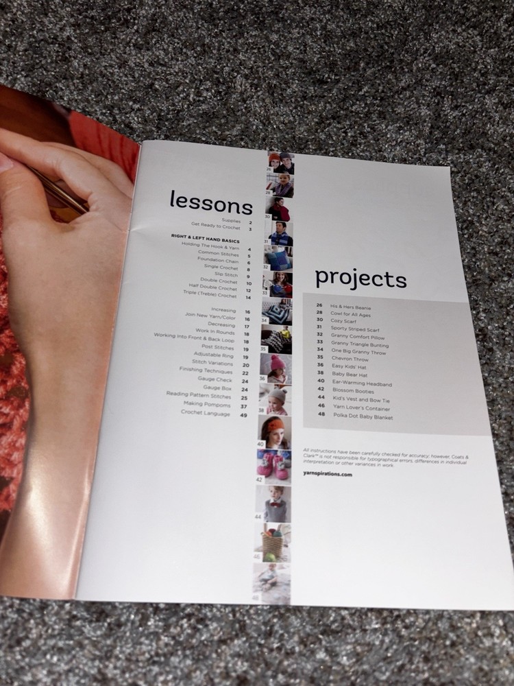 Learn crochet susan bates 15 easy projects book
