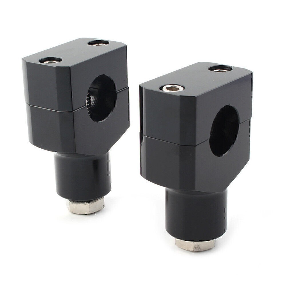 1Pair Motorcycle Handlebar Handle Bar Adapter Riser Clamp Mount For Yamaha Honda