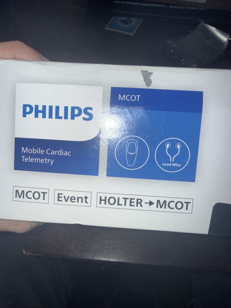 Philips Mobile Cardiac Telemetry Machine ~ NEW, Sealed in Box c6 Patch T-Mobile