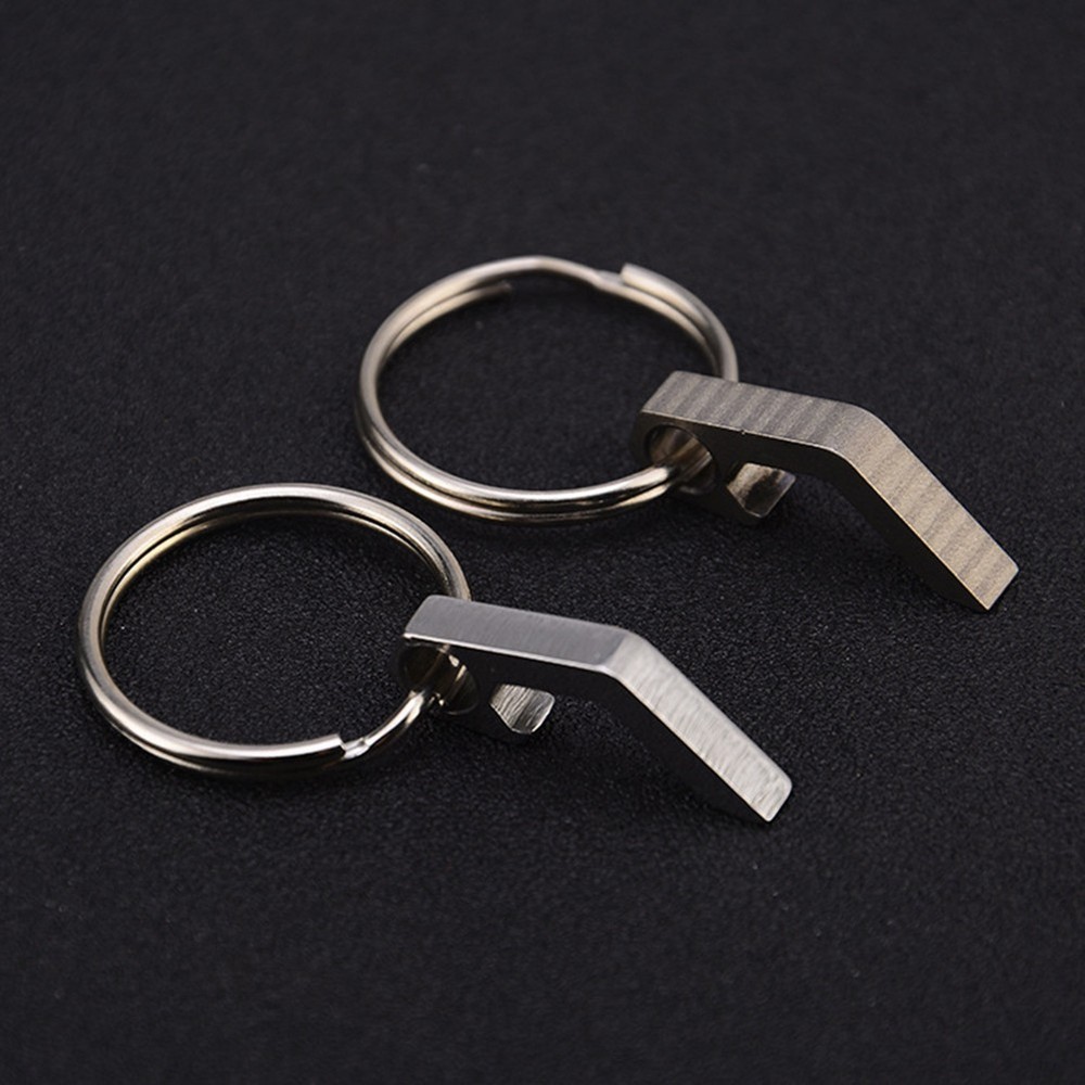 Outdoor Multifunctional Keychain Bottle Opener Practical and Versatile