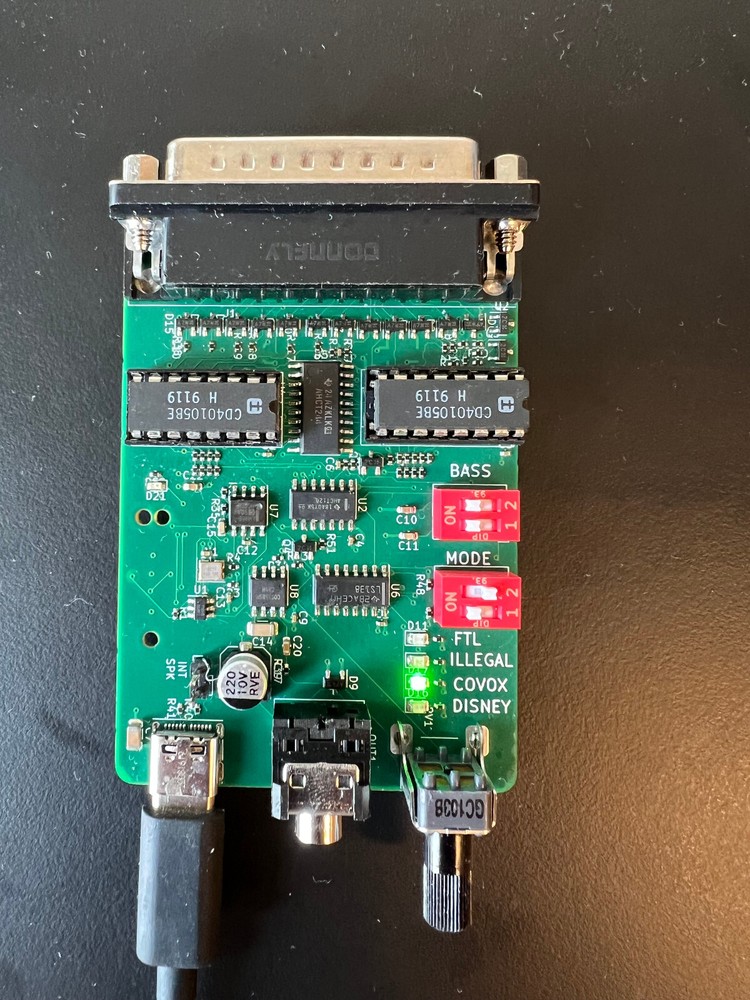Covox Speech Thing / Disney Sound Source / FTL Sound Adapter