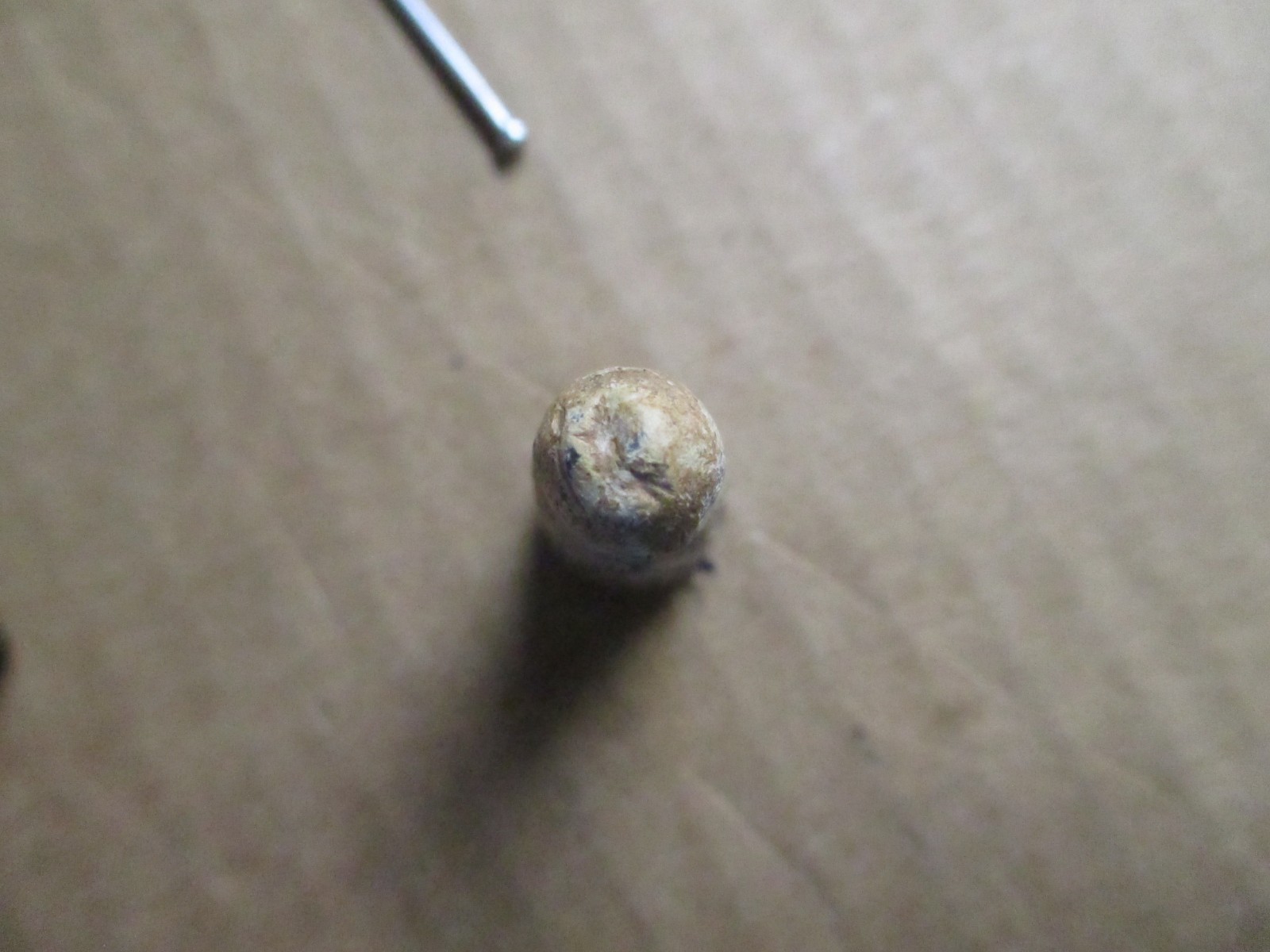 Civil War Bullet Dug Soldier Carved Phallic Phallus schlong relic -Savannah, Ga