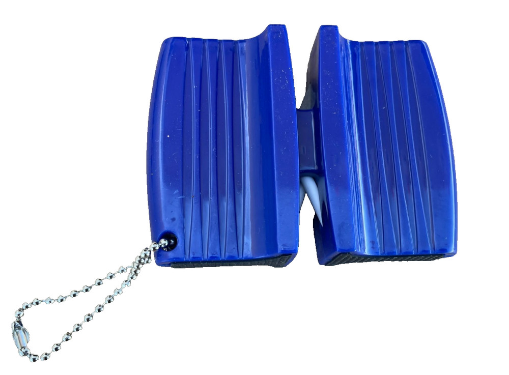 Oso Pocket Kitchen Knife Sharpener Two Stage Blue
