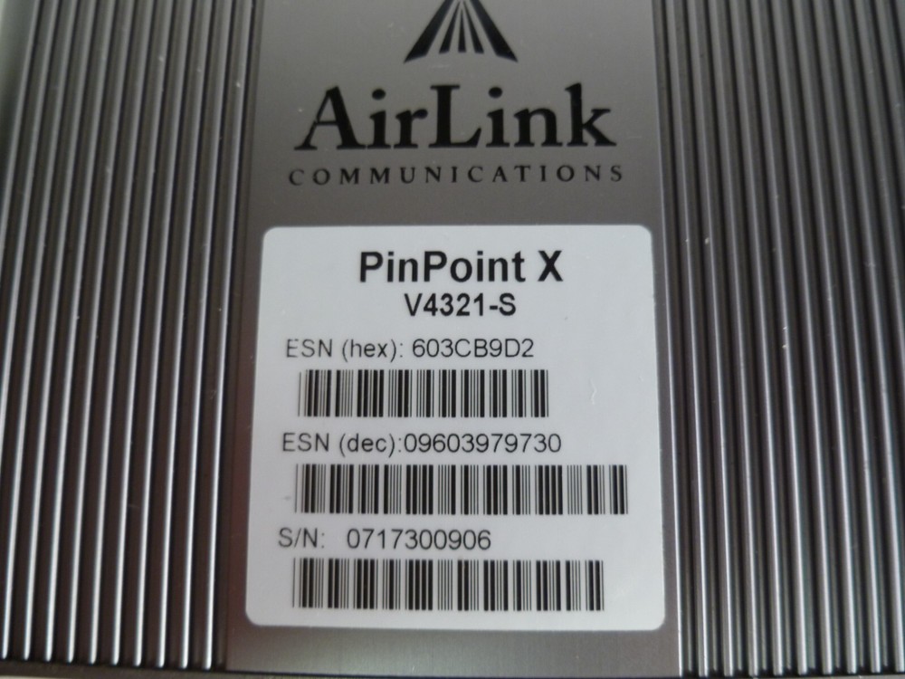AIRLINK COMMUNICATIONS PINPOINT X V4321-S