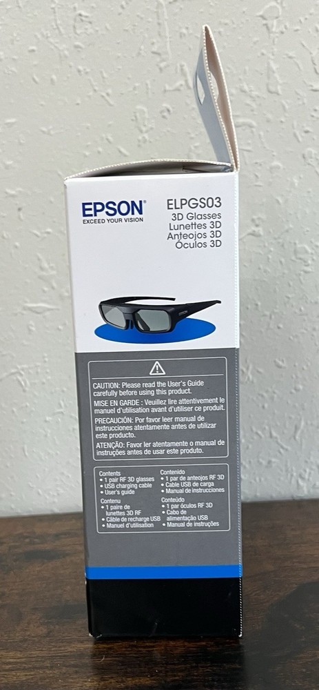 Epson ELPGS03 Active 3D Glasses