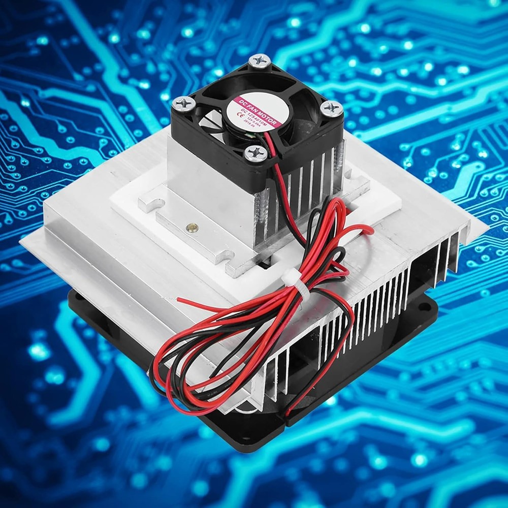 60W Semiconductor Cooling System with Cold End Fan for Electronics Protection
