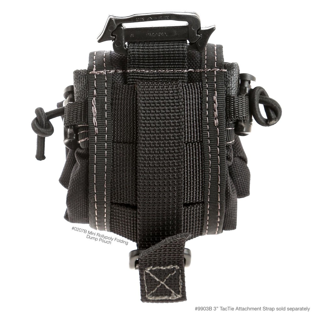 Maxpedition Mini Rollypoly Folding Dump Pouch Black