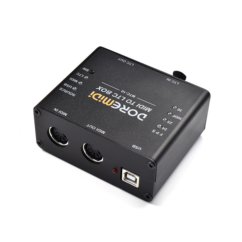 MIDI To LTC Box (MTC-10) Is A MIDI Time Code and SMPTE LTC Time Code Conversion