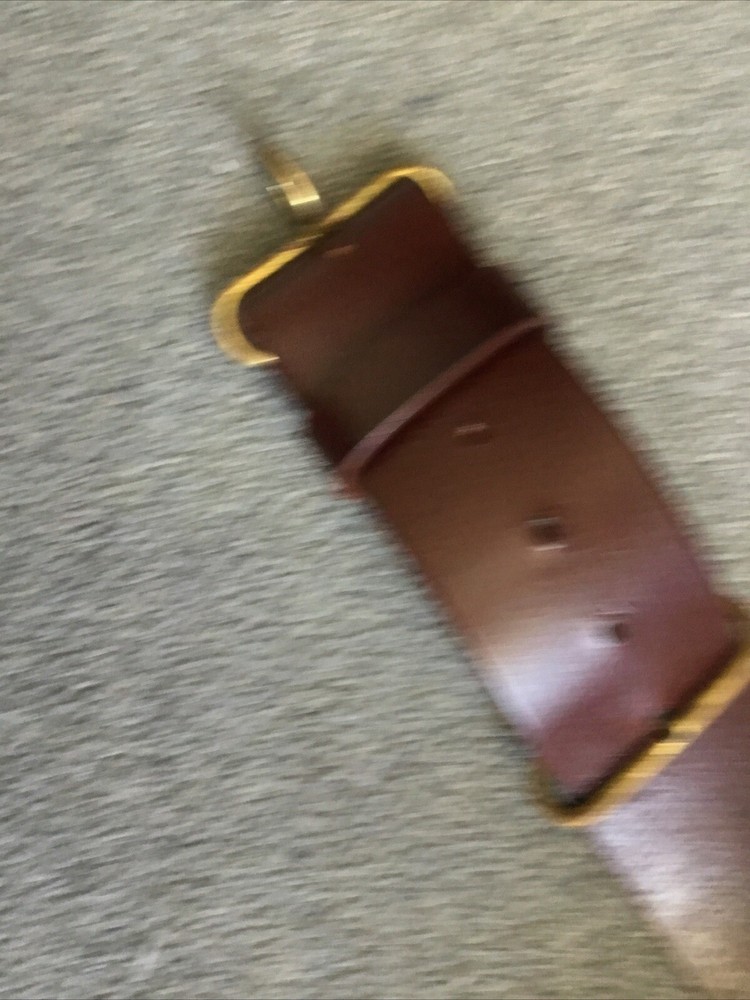 1914 Pattern Leather Belt