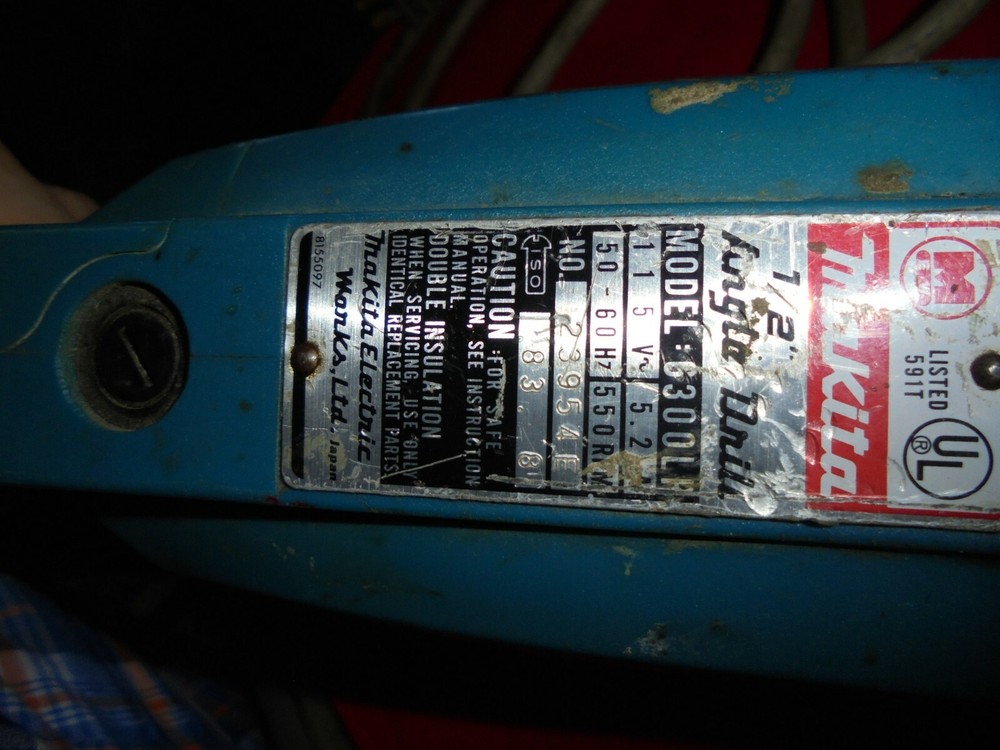 Makita 1/2" Angle Drill Model 6300 LR