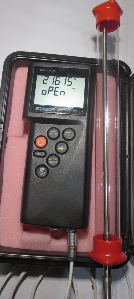 ISOTECH TTI-10, 2ch Precision Thermometer with one reference probe.