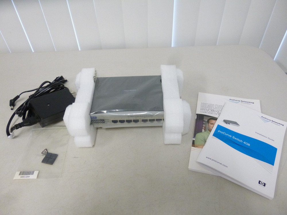 New Open Box HP ProCurve Switch 408