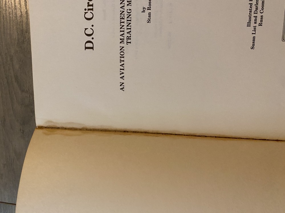 DC Circuits Avionics Technician Training Course Book AMP