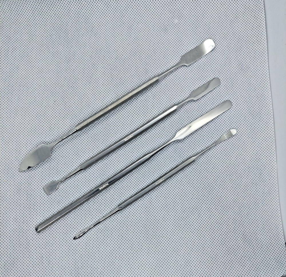 4 Piece stainless Spatula Set Tools for craft projects