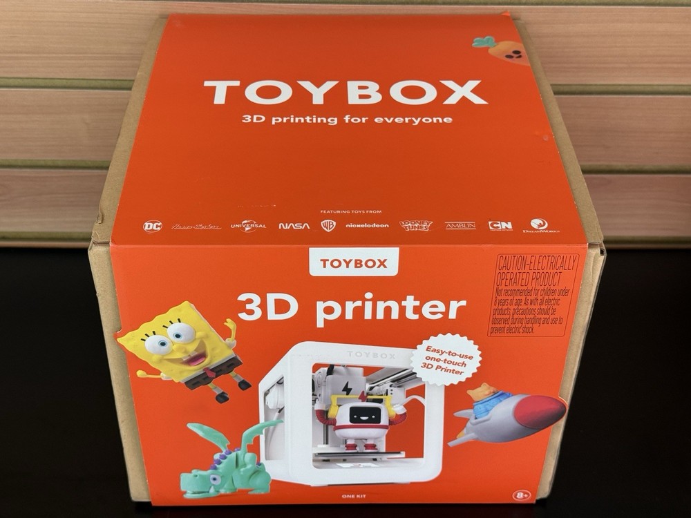 Toybox 3D Printer One Touch Kit Kid Friendly Toy Alpha 2 Two