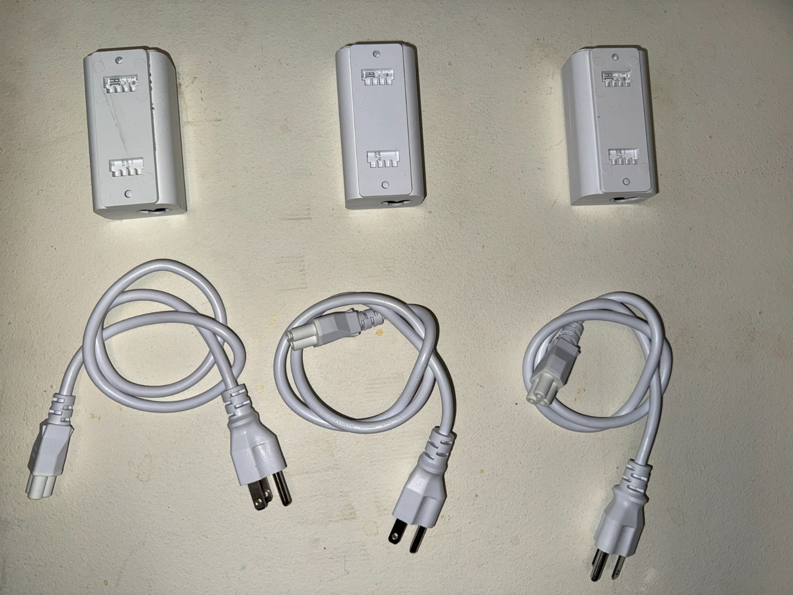 LOT OF 3: Ubiquiti POE-24-12W-G-WH GP-A240-050G