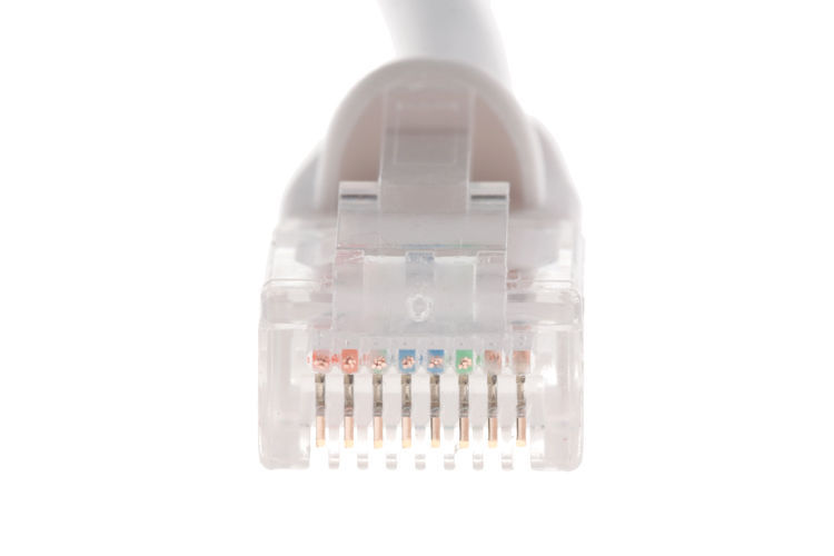 10 x 100 FT RJ45 Cat5 Ethernet LAN Network White Cable
