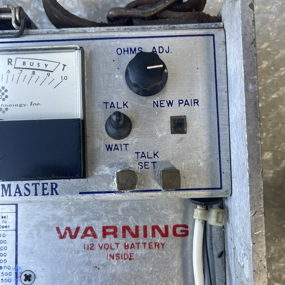 Vintage Colcom THROWMASTER TM 102 Cable Test Set