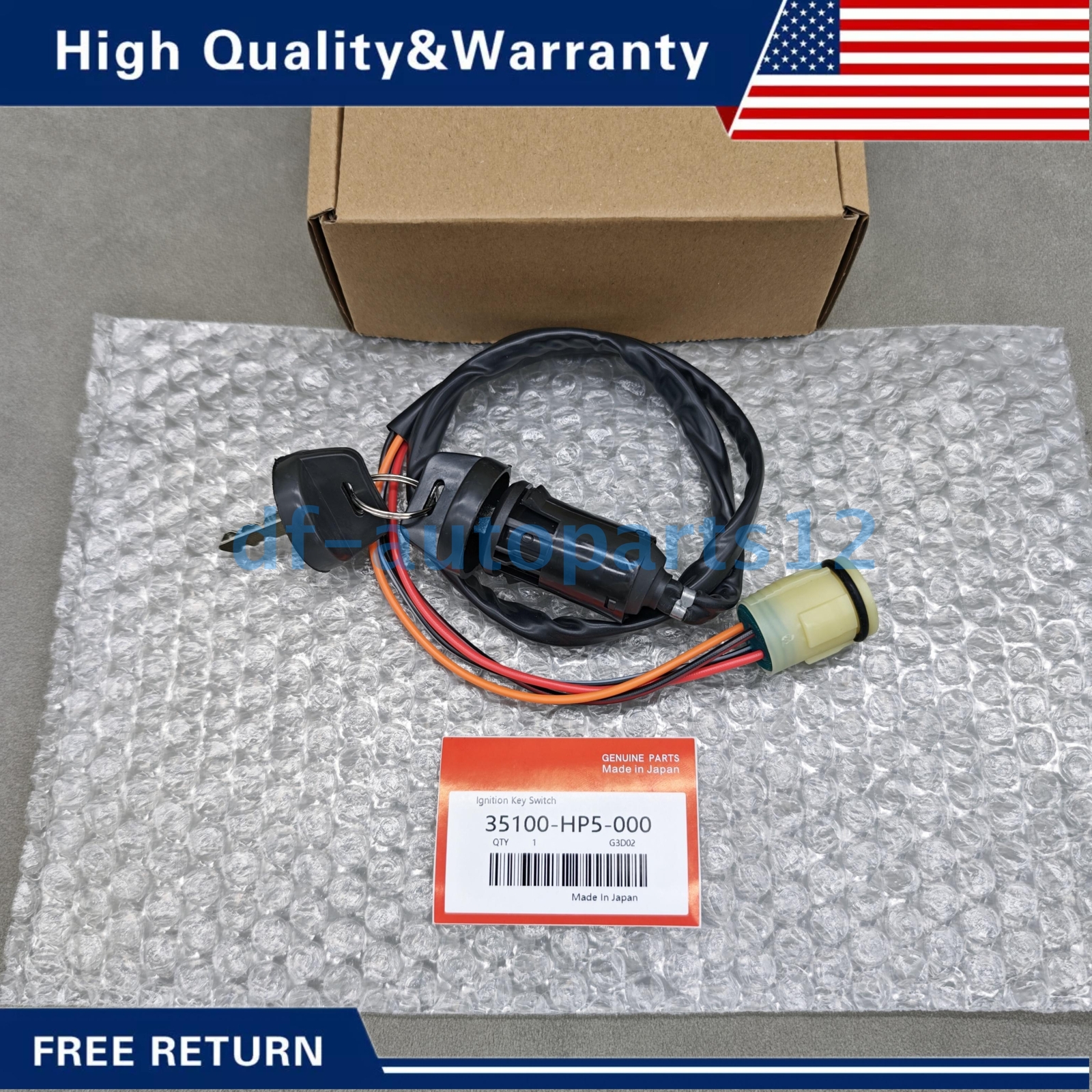 OEM Ignition Key Switch For Honda Rancher 420 TRX420FE1 TRX420FM1/M2 15-24