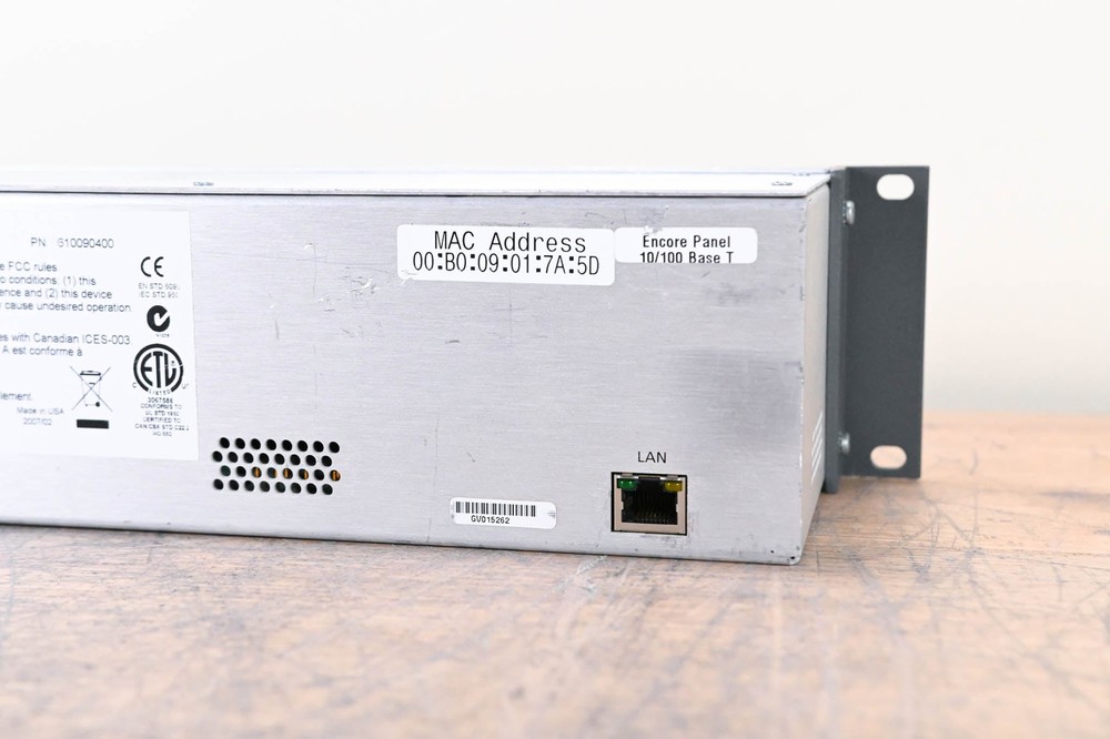 Grass Valley ENC-PMB Control Panel CG00559