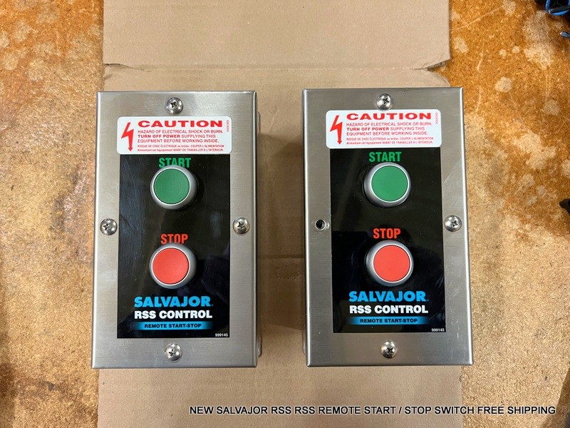 NEW SALVAJOR RSS RSS REMOTE START / STOP SWITCH FREE SHIPPING