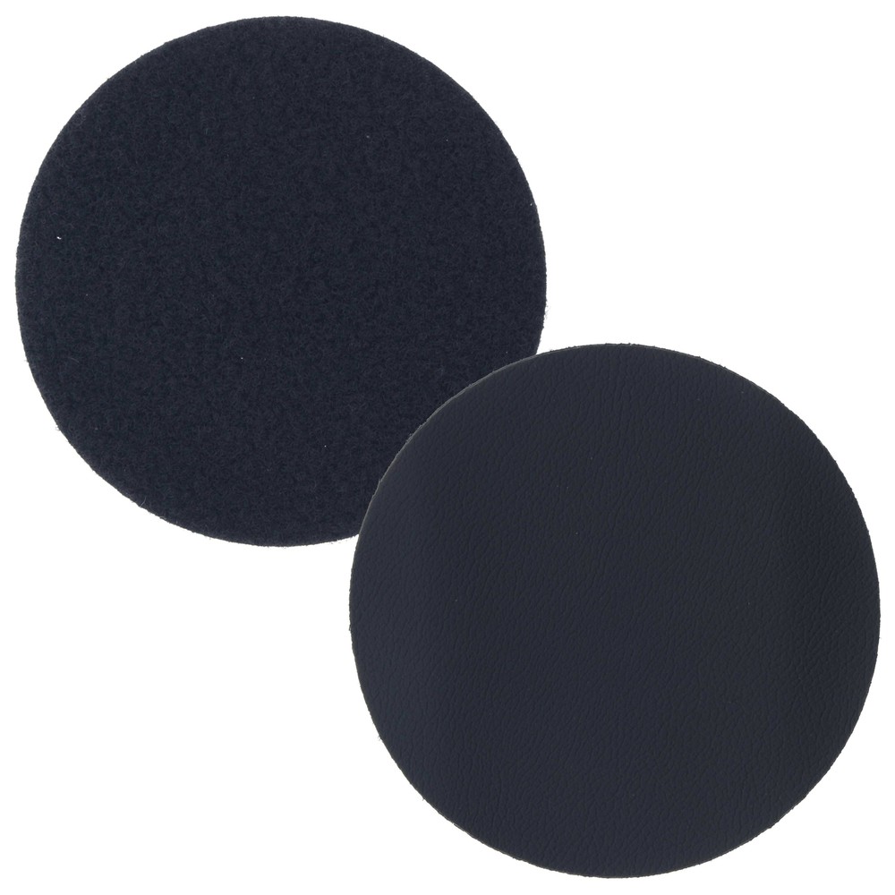 6" Round Hand Sanding Block Adaptor Sheets, Convert Hook and Loop to PSA Sticky