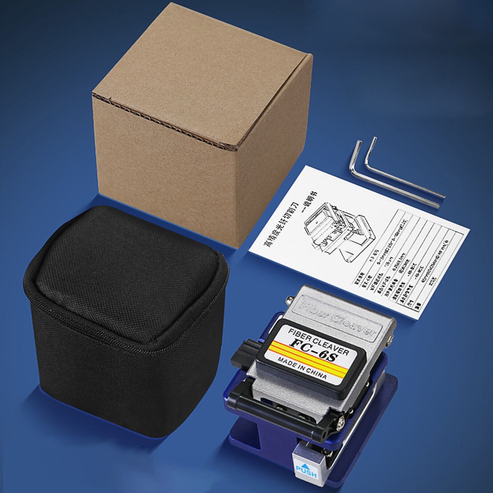 FC-6S Optical Fiber Cleaver FTTH tool High Precision cold connection cutter tool