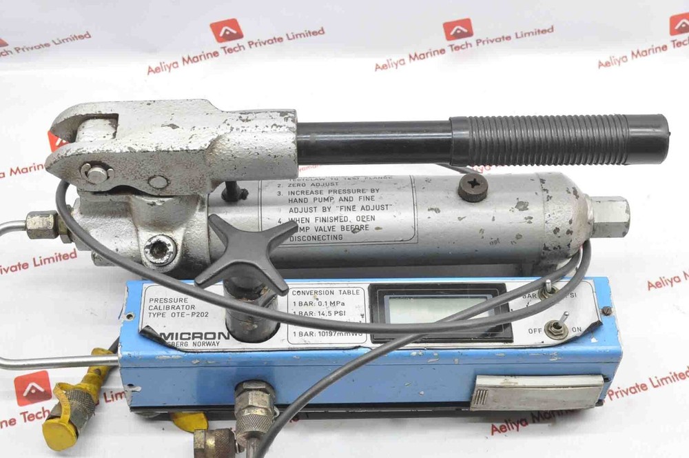 Omicron Ote-p202 Pressure Calibrator