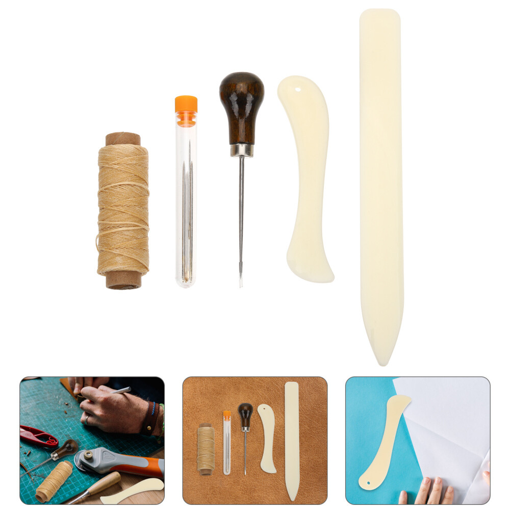 1 Set Bookbinding Kit Leather Sewing DIY Bookbinding Crafts Kit Sewing Tools