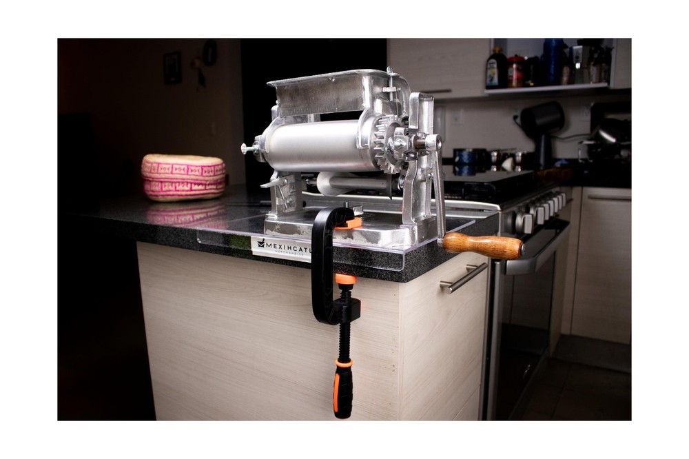 Corn Tortilla Maker Kit – Easy One-Handed Operation, Quick-Release Clamp,
