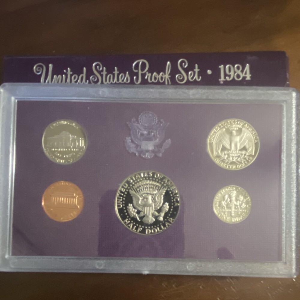1984/1985 US Mint Proof Sets San Francisco Uncirculated Proof Complete