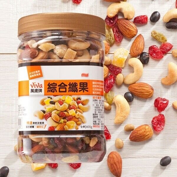 [ VIVA] Nuts & Fruit Mix 400g 萬歲牌綜合纖果