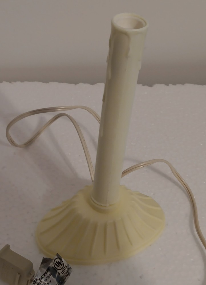 One Bulb Candolier (plastic) excellent condition