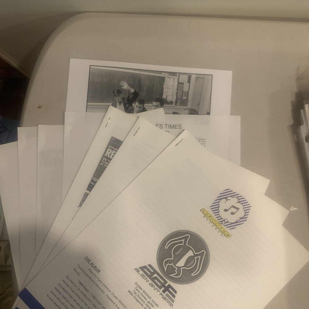 Alien Ant Farm, Press Kit + Promo Photo, From Album TruANT