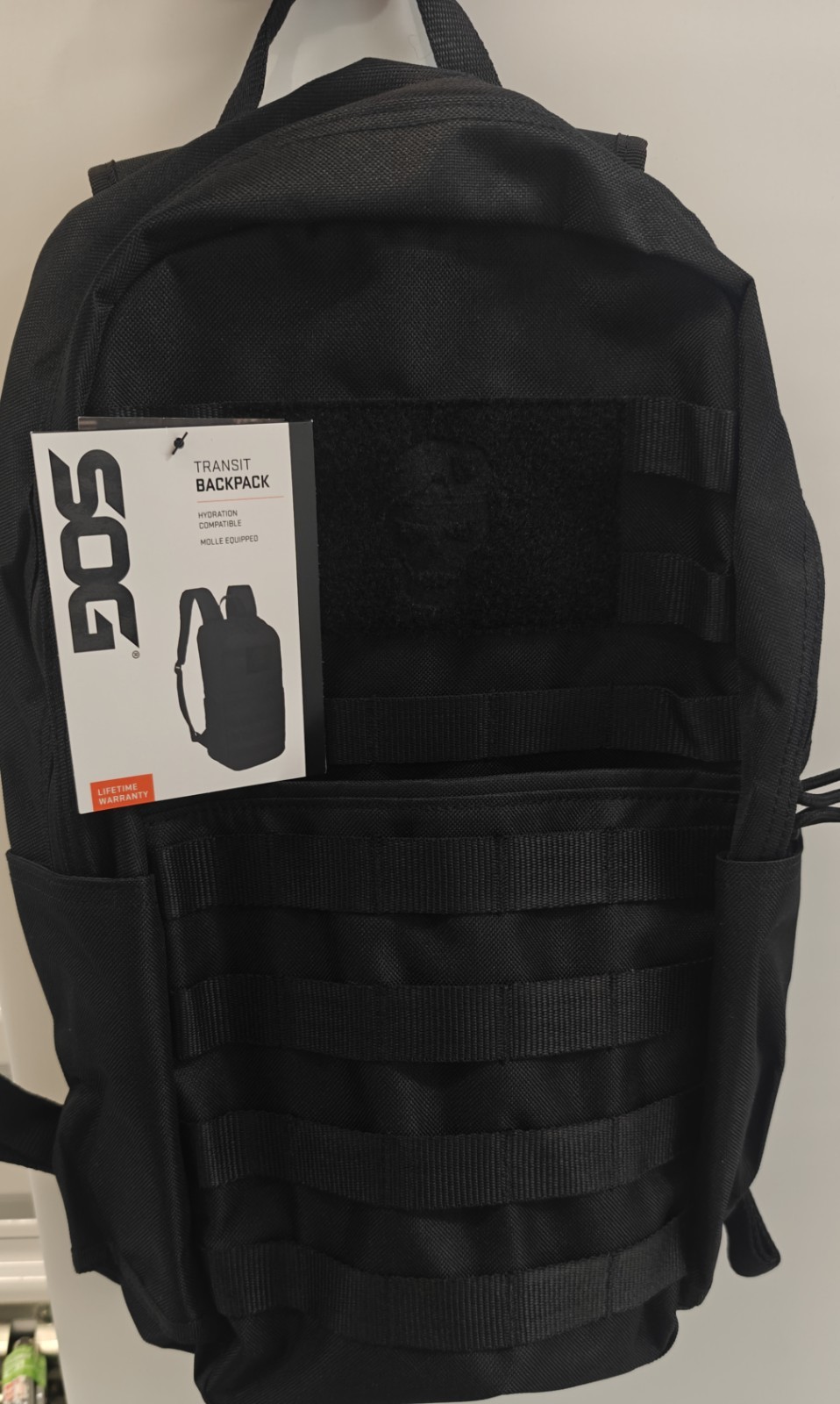 Backpack SOG Transit Black 18,5 L