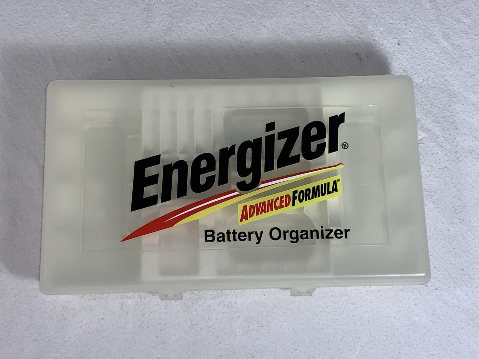 Energizer Battery Organizer Storage Case With Insert Tray 11 x 6 x 1.5 LOT OF 2