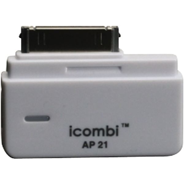 White Chatterbox iCombi iPod Bluetooth Adapter
