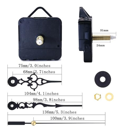 Quartz Clock Mechanism Kit,High Torque Clock Mechanism Replacement