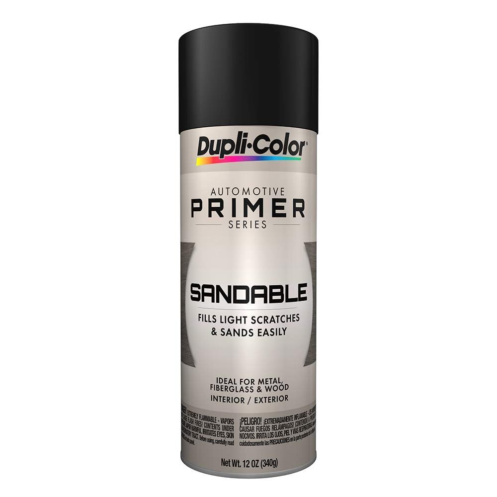Dupli-Color DAP1698 Sandable Primer Spray Paint - Black Hot Rod- 12 oz...