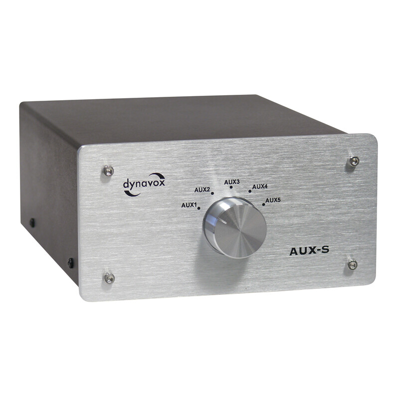 Dynavox Input Expansion / Switch AUX-S Silver Source Switcher
